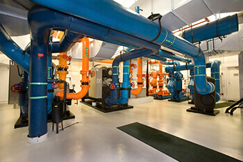 View of an EBS client's Mechanical system